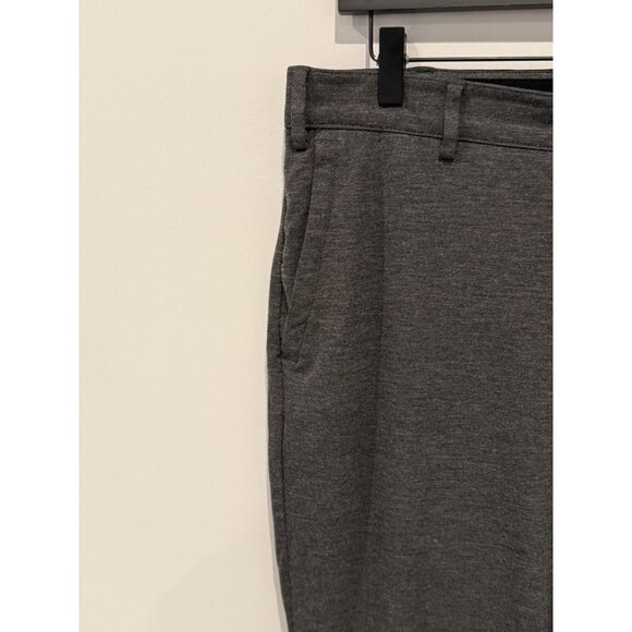 Hart Schaffner Marx Pants Mens Size 36 Dress Pants Stretch Gray Flat Front Work - Picture 13 of 13